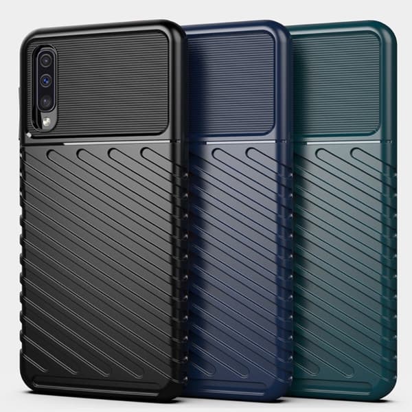 Thunder Samsung Galaxy A50 skal - Blå