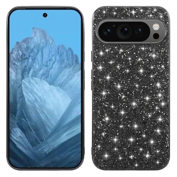 Glitter Google Pixel 10 Pro XL cover - Sort