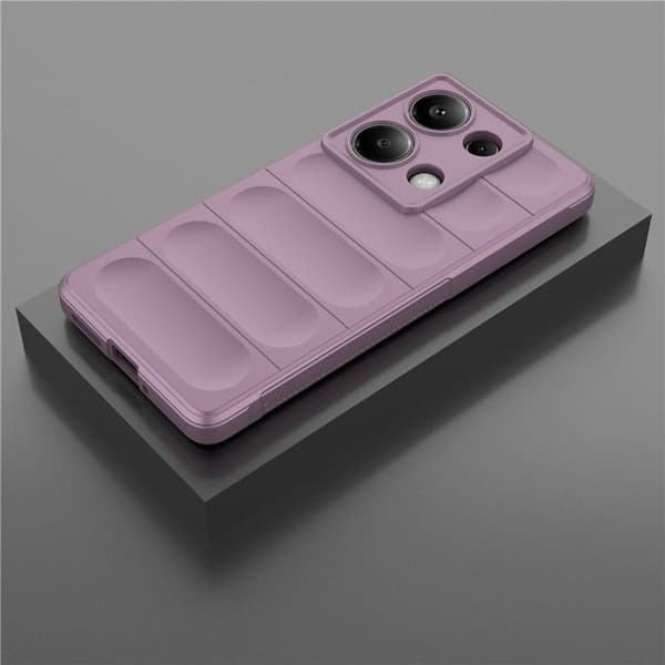 Blødt grebsformet Xiaomi Redmi Note 14S cover - Lyselilla