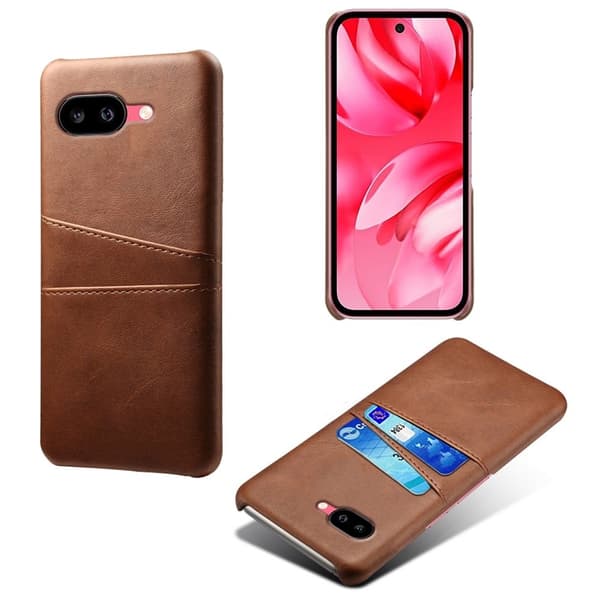 Dual Card Google Pixel 9a kotelot - Ruskea