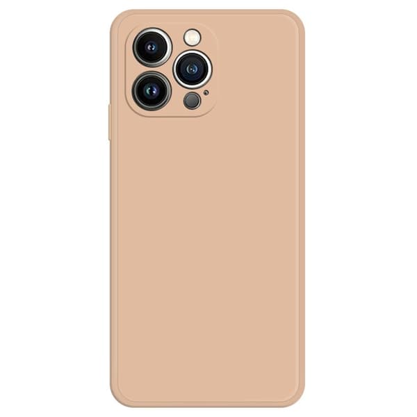Avfasat gummerat droppskydd för iPhone 13 Pro - Orange
