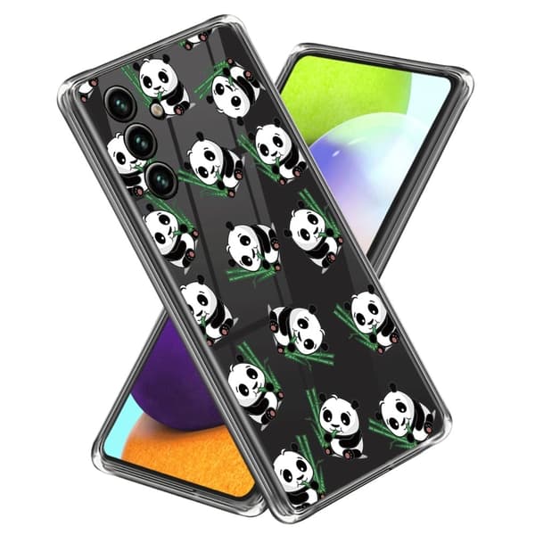 Deco Samsung Galaxy A54 Suojakotelo - Panda
