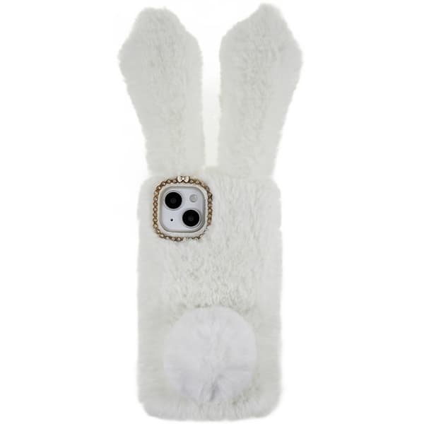 Bunny iPhone 14 Suojakuori - Valkoinen