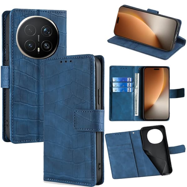 CaseMe Honor Magic8 Pro 2-i-1 lommeboketui - Blå