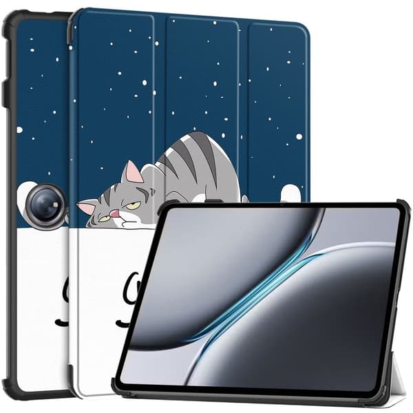 OnePlus Pad 2 stander etui Pattern Print Leather Tablet Cover - Kat