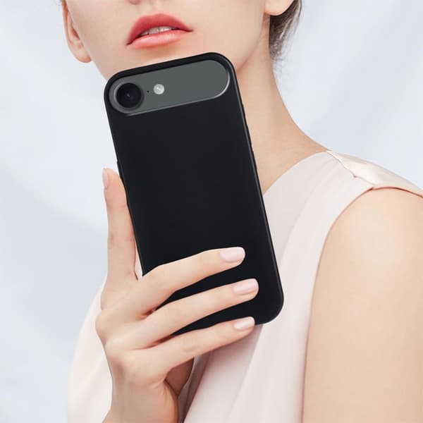 Blødt og mat iPhone Air cover - Sort