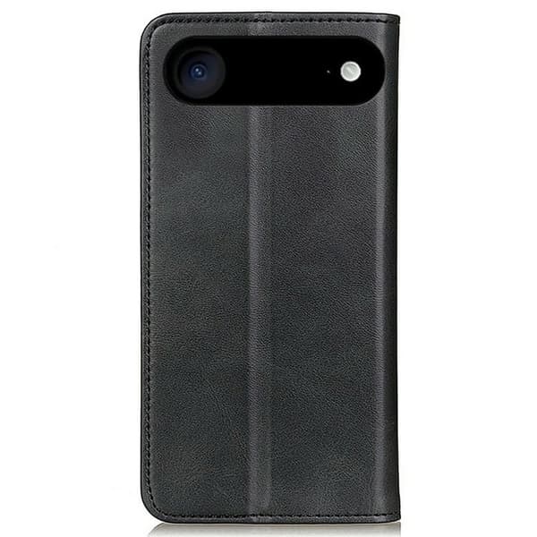 iPhone Air lompakkokotelo, aitoa nahkaa - Musta
