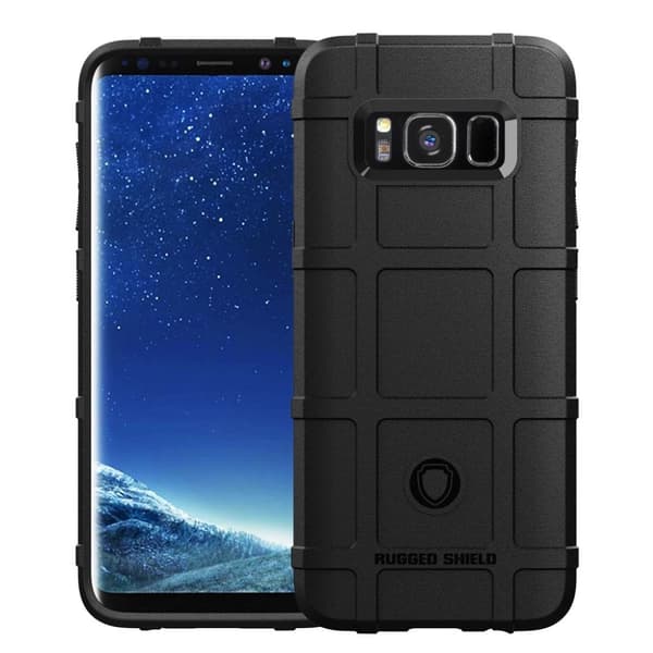 Rugged Shield deksel - Samsung Galaxy S8 - Svart