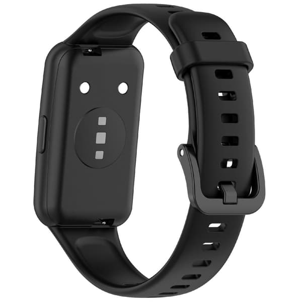 Huawei Band 7 Silicone Watch Band Solid Color Replacement Strap - Navy Blue