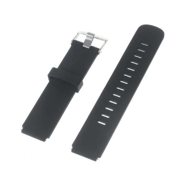 Huawei Watch fleksibelt siliconearmbånd - Sort