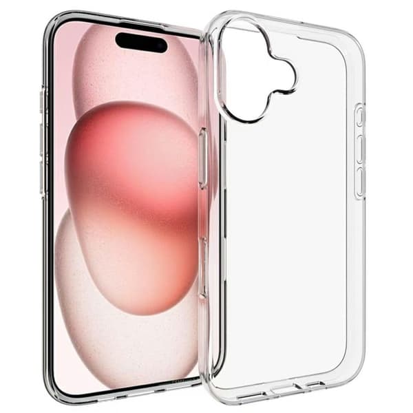 Erittäin ohut läpinäkyvä kotelo iPhone 17