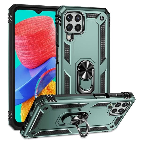 Bofink Combat Samsung Galaxy M33 5g Etui - Sortliggrøn