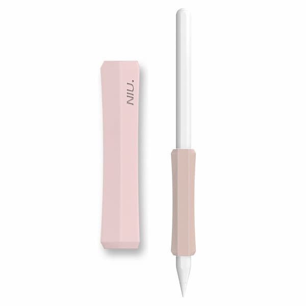 Apple Pencil 2 / 1 silikondeksel - Rosa
