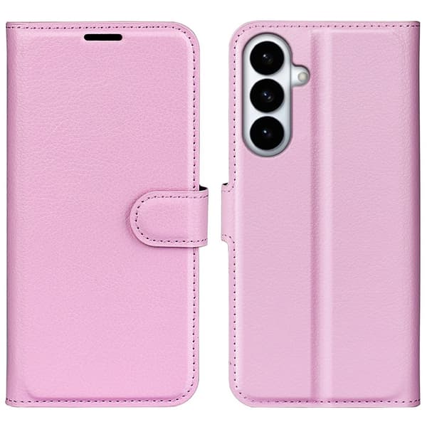 Classic Samsung Galaxy S26 Plus flip etui - Rosa