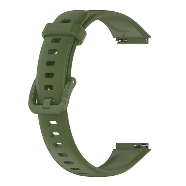 Huawei Band 7 silikone-urrem - Militærgrøn