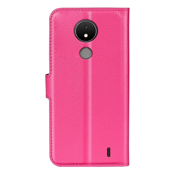 Klassisk Nokia C21 Flip Etui - Rose