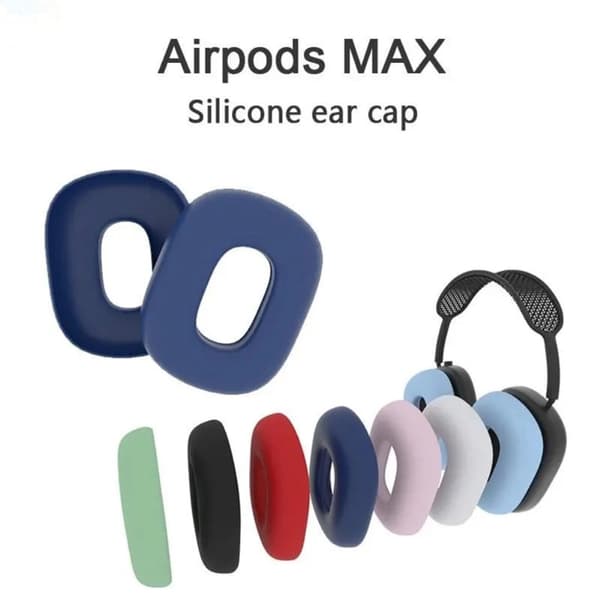 1 par Airpods Max øreputer i silikon - Rød