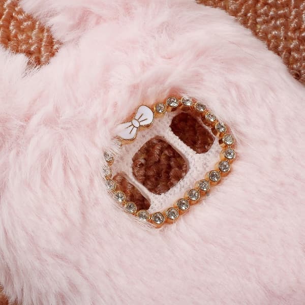 Fluffy Rabbit Samsung Galaxy S8 skal - Rosa