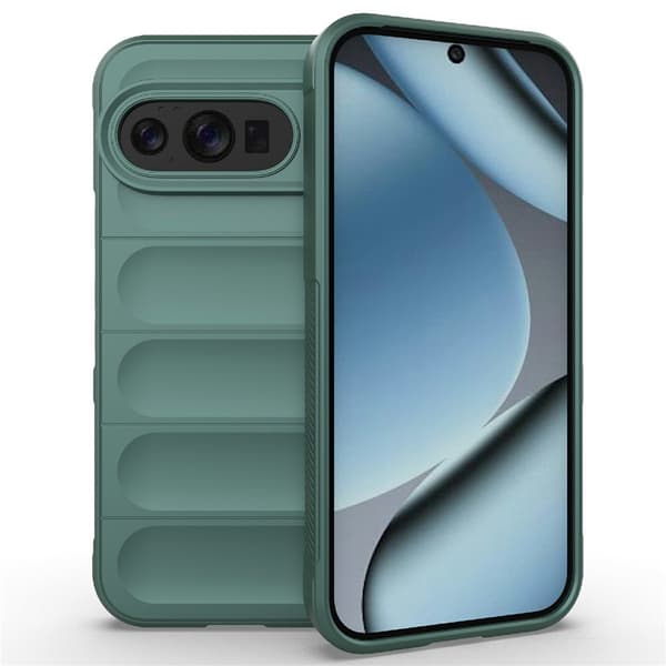 Blødt grebsformet Google Pixel 10 Pro / Google Pixel 10 cover - Grøn