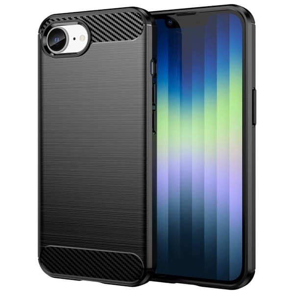 Carbon Flex iPhone 16e kotelot - Musta