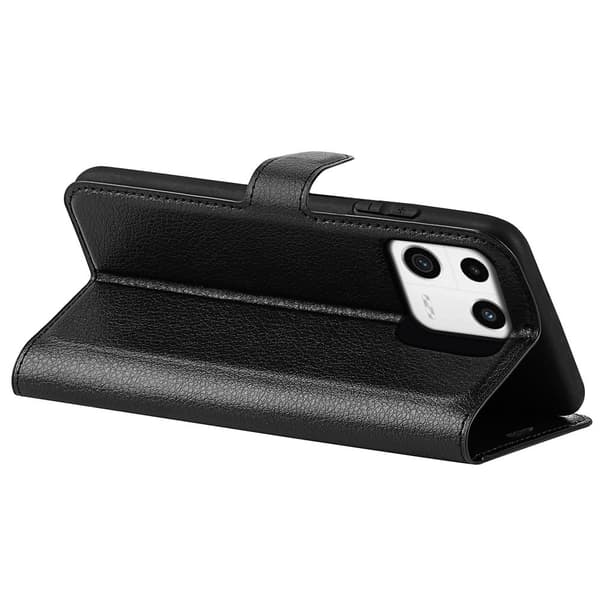 Klassisk Xiaomi 13 Flip Etui - Sort