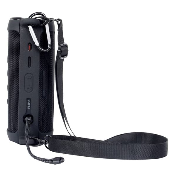 JBL Flip 6 silikoneovertræk med strop - Sort