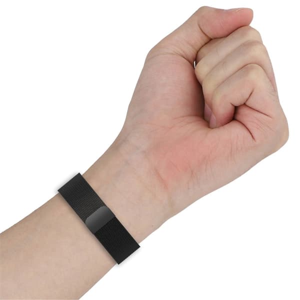 Google Pixel Watch milanesisk urrem i metal - Lyserød