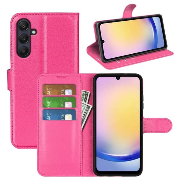 Classic Samsung Galaxy A26 flip etui - Rose