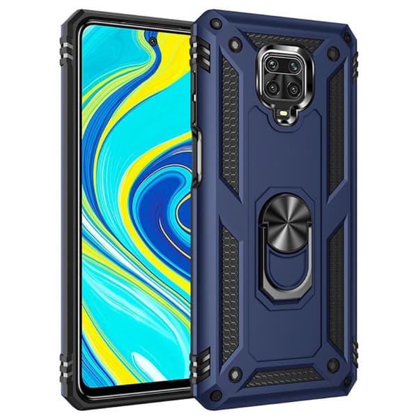 Bofink Combat Xiaomi Redmi Note 9 Pro / 9s Etui - Blå