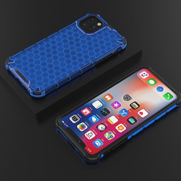 Bofink Honeycomb iPhone 11 etui - Blå