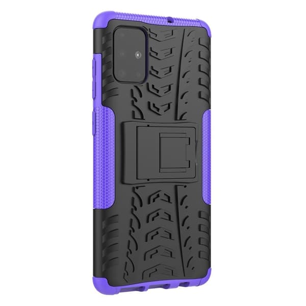 Offroad deksel - Samsung Galaxy A71 - Lilla
