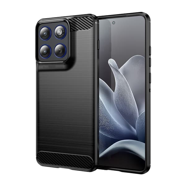 Carbon Flex Motorola Edge 70 skal - Svart