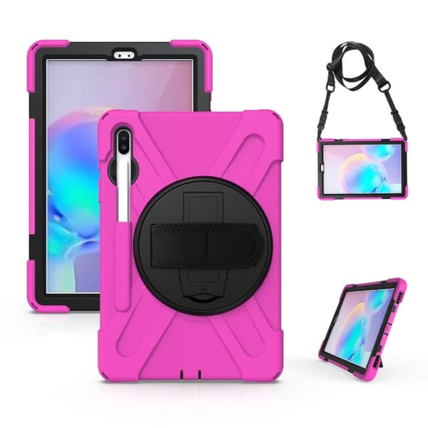 Samsung Galaxy Tab S6 X-Formet holdbart etui - Rose
