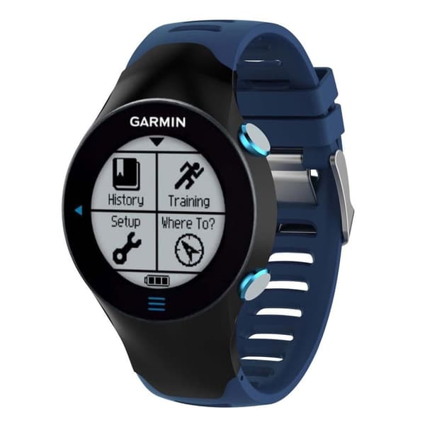 Garmin Forerunner 610 silikon watch band - Dark Blue