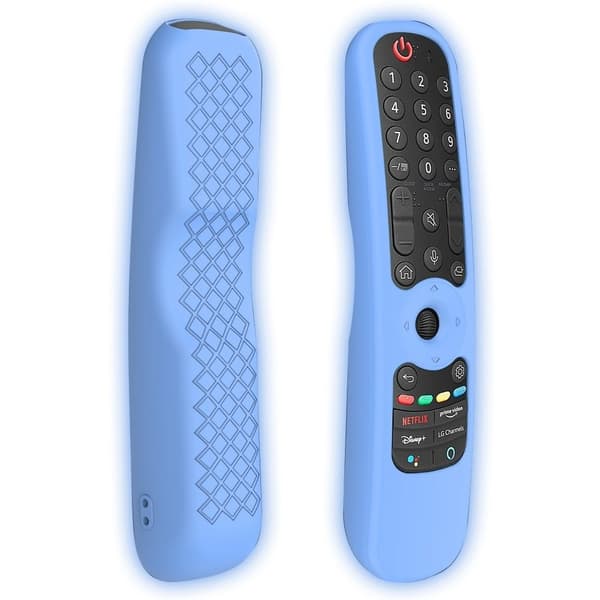 LG Magic Remote 2021 MR21 silikondeksel - Lysende Blå