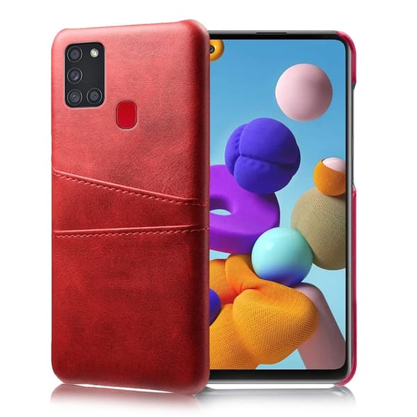 Dual Card deksel -Samsung Galaxy A21s - Rød