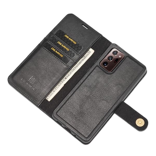DG.Ming Samsung Galaxy Note 20 Ultra 2-in-1 Pung Etui - Sort