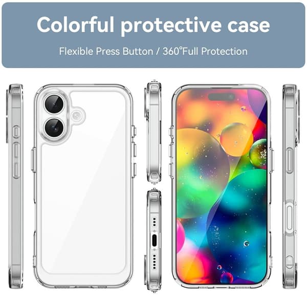 iPhone 17 smart akryl cover - Transparent