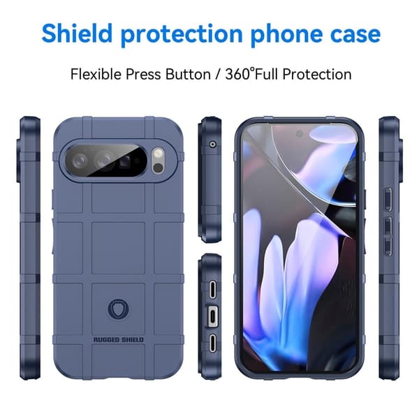 Rugged Shield Google Pixel 10 Pro XL deksel - Blå