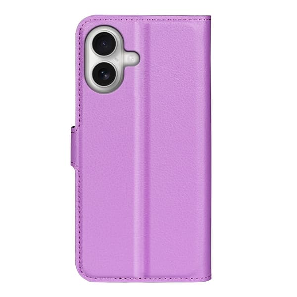 Klassisk iPhone 17 flip etui - Lilla