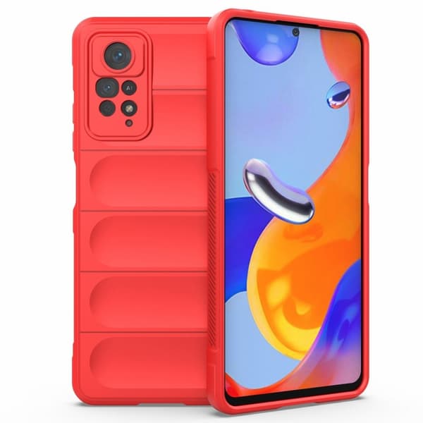 Mjukt greppformat Xiaomi Redmi Note 11 Pro 5G / Xiaomi Redmi Note 11 Pro skal - Röd