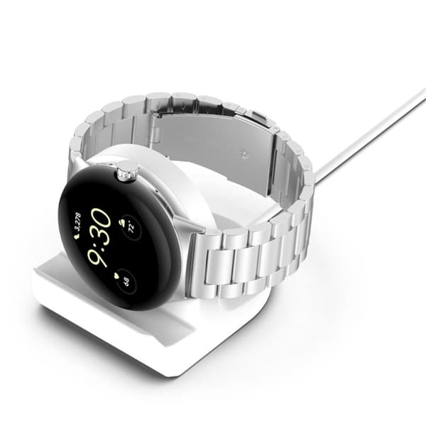 Google Pixel Watch opladningsbase i silikone - Hvid