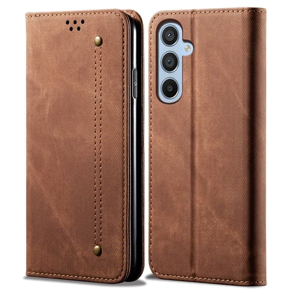 Jeans Samsung Galaxy A36 flip etui - Kaffe