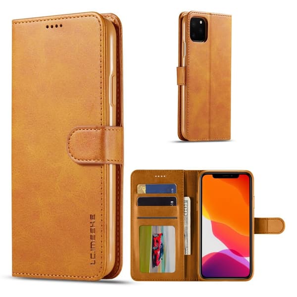 LC.IMEEKE iPhone 11 Pro flip etui - Brun
