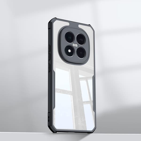Xiaomi Redmi Note 15 Pro Plus hållbart akrylskydd - Genomskinlig