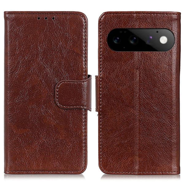 Neptune Læder Google Pixel 11 / Google Pixel 11 Pro Flip etui - Brun