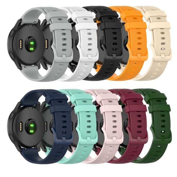 Garmin Vivoactive 4 silikone urrem - Sort