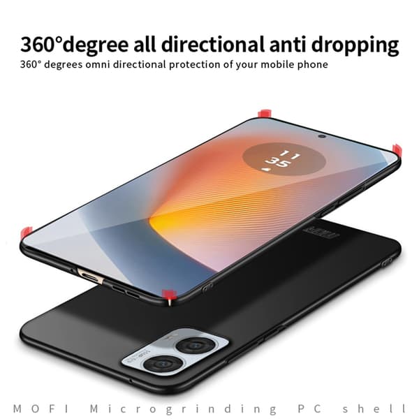 MOFI slim shield til Motorola G96 / Motorola Edge 50 Fusion - Sort