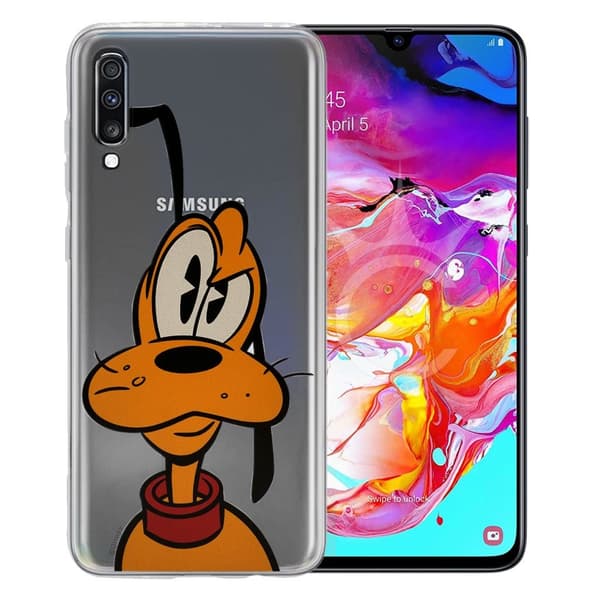 Pluto #1 Disney cover til Samsung Galaxy A70 - Transparent