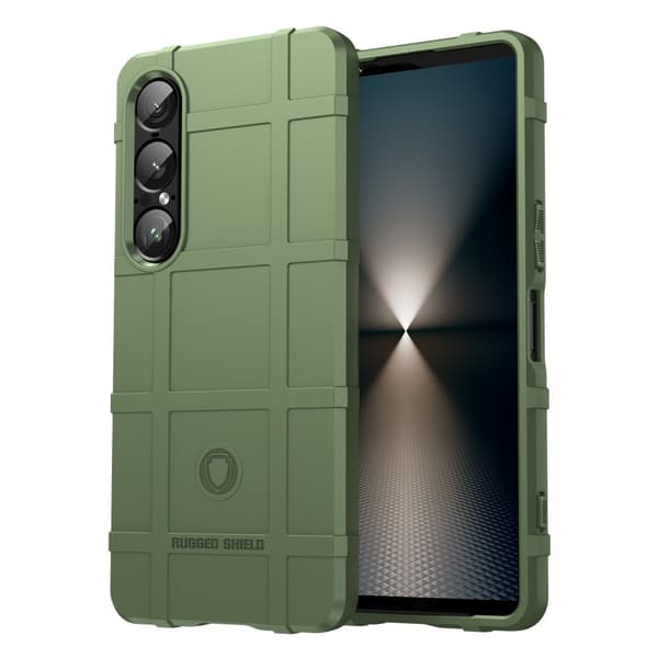 Rugged Shield Sony Xperia 1 VII deksel - Grønn